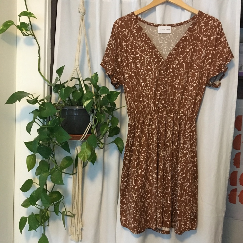 Cute floral mini dress